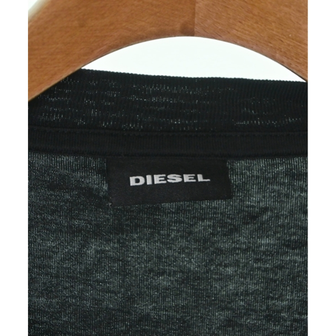 DIESEL(ディーゼル)のDIESEL ディーゼル Tシャツ・カットソー L 黒 【古着】【中古】 メンズのトップス(Tシャツ/カットソー(半袖/袖なし))の商品写真