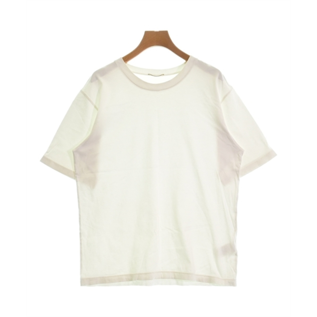 DEUXIEME CLASSE(ドゥーズィエムクラス)のDeuxieme Classe Tシャツ・カットソー -(M位) 白 【古着】【中古】 レディースのトップス(カットソー(半袖/袖なし))の商品写真