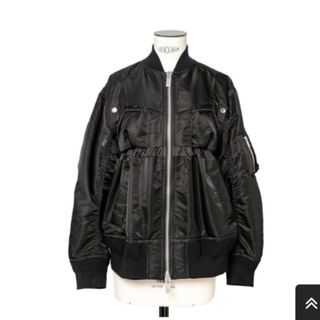 sacai - サカイ 22-06192 ニットドッキングMA1ボンバージャケット