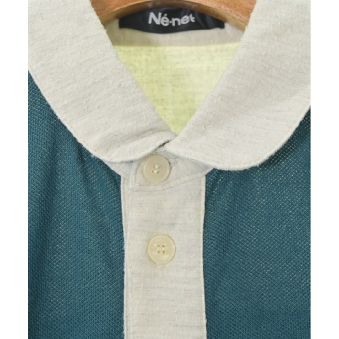 Ne-net(ネネット)のNe-net ネネット カジュアルシャツ 3(L位) 緑 【古着】【中古】 メンズのトップス(シャツ)の商品写真