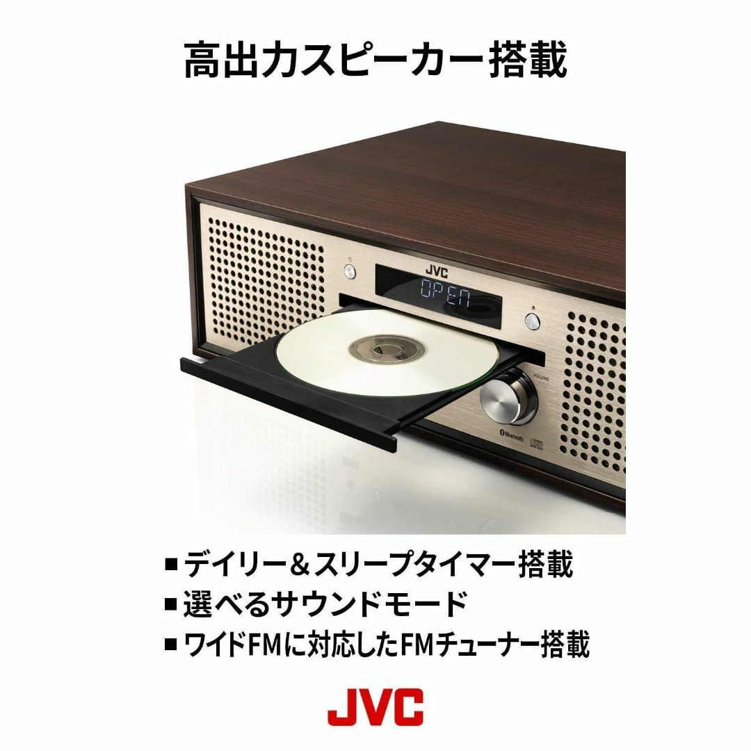 JVCケンウッド JVC NX-W30 ミニコンポ Bluetooth対応 ウッ
