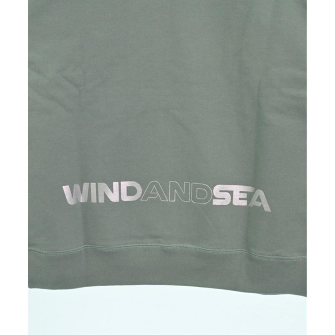 WIND AND SEA ウィンダンシー パーカー M 緑