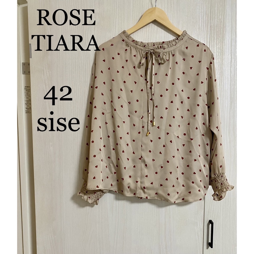 Rose Tiara - 【未使用タグ付き】ローズティアラ ブラウス 42 大きい ...