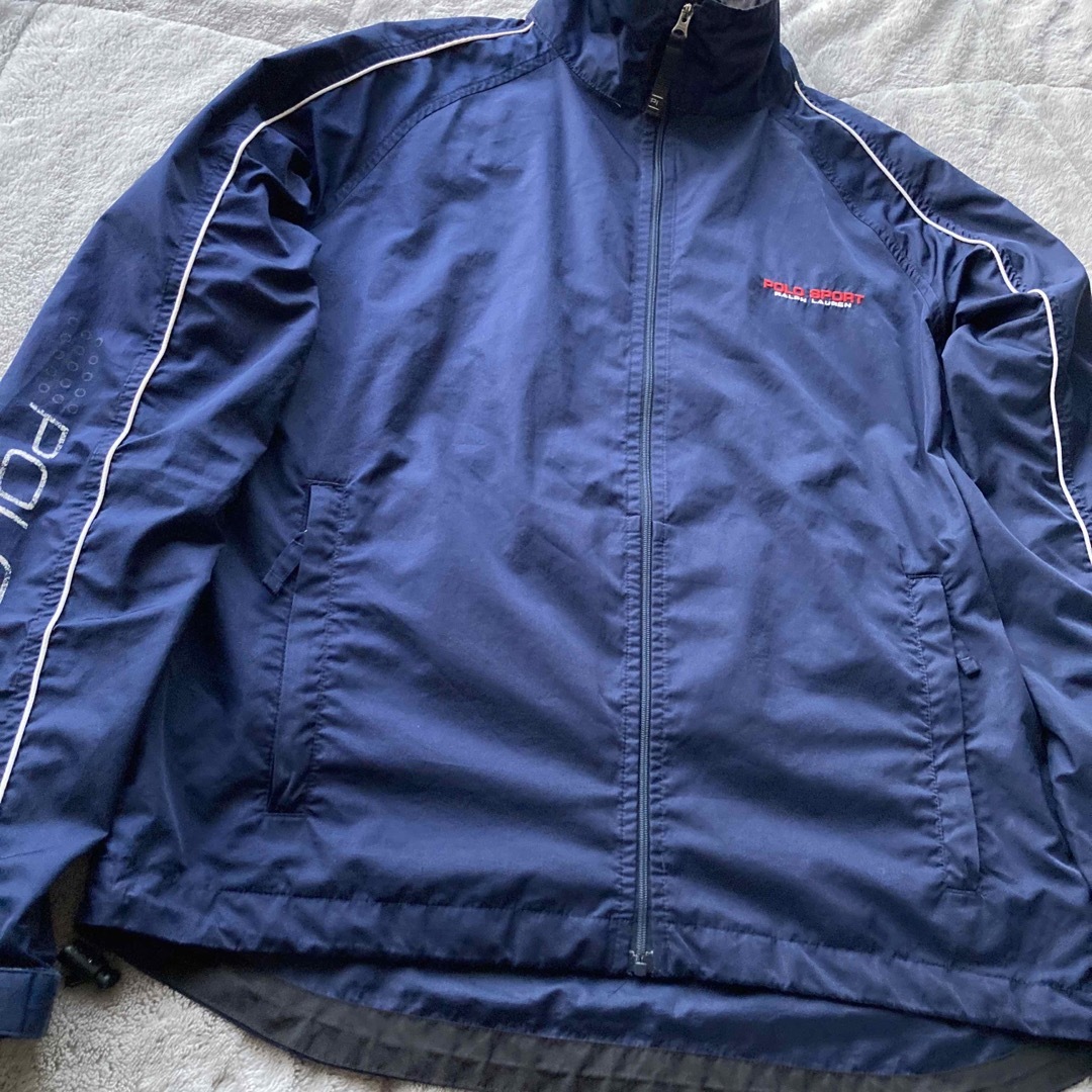 希少 90s POLO SPORT ポロスポーツ ナイロンジャケット M L相当