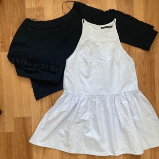 ザラ(ZARA)のzara trafaluc collection ワンピース　チュニック(ミニワンピース)