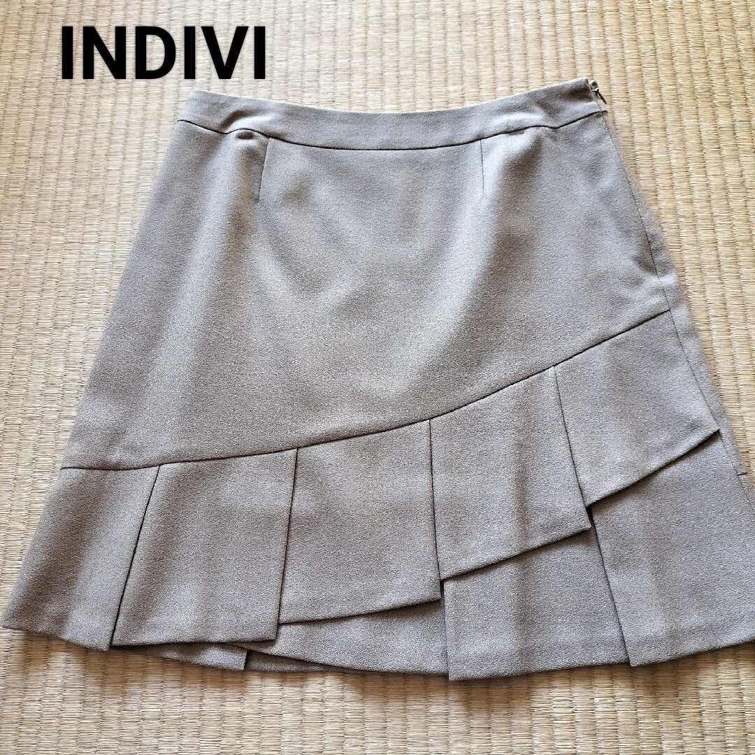 INDIVI(インディヴィ)のINDIVI　スカート レディースのスカート(ひざ丈スカート)の商品写真