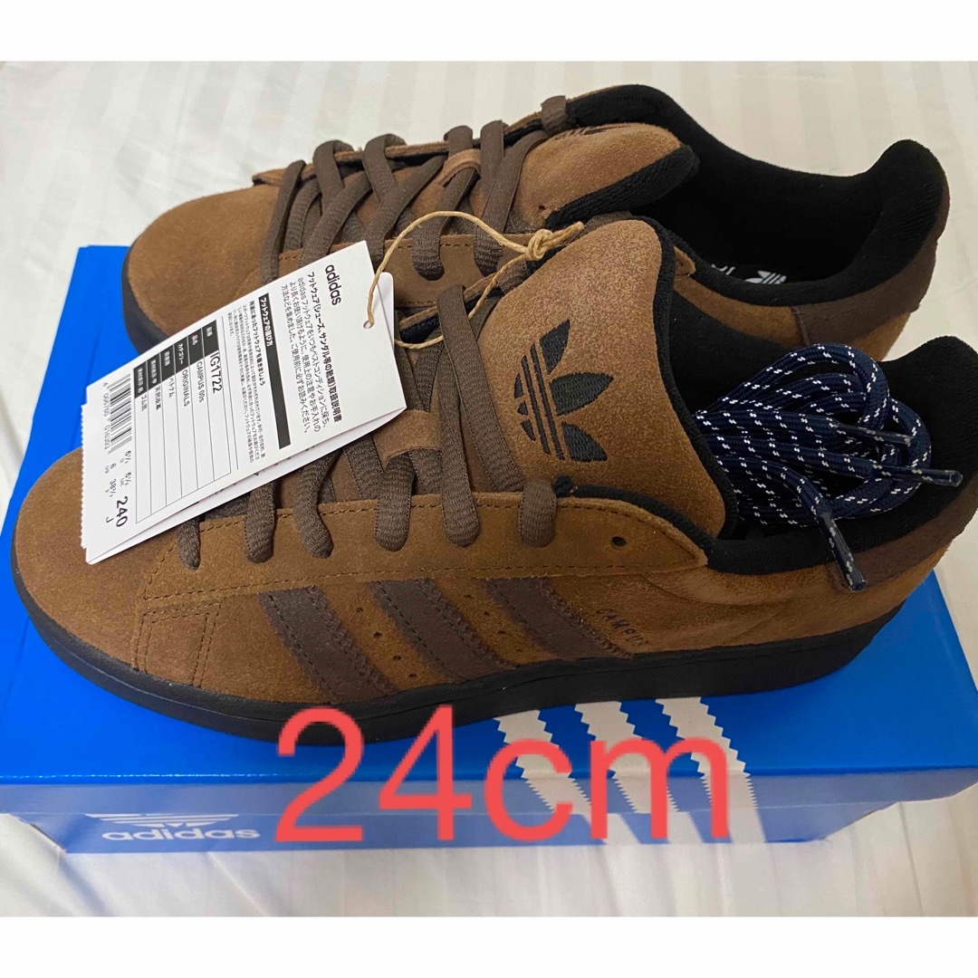 【新品】24cm adidas 柴田ひかり キャンパス 00s スニーカー