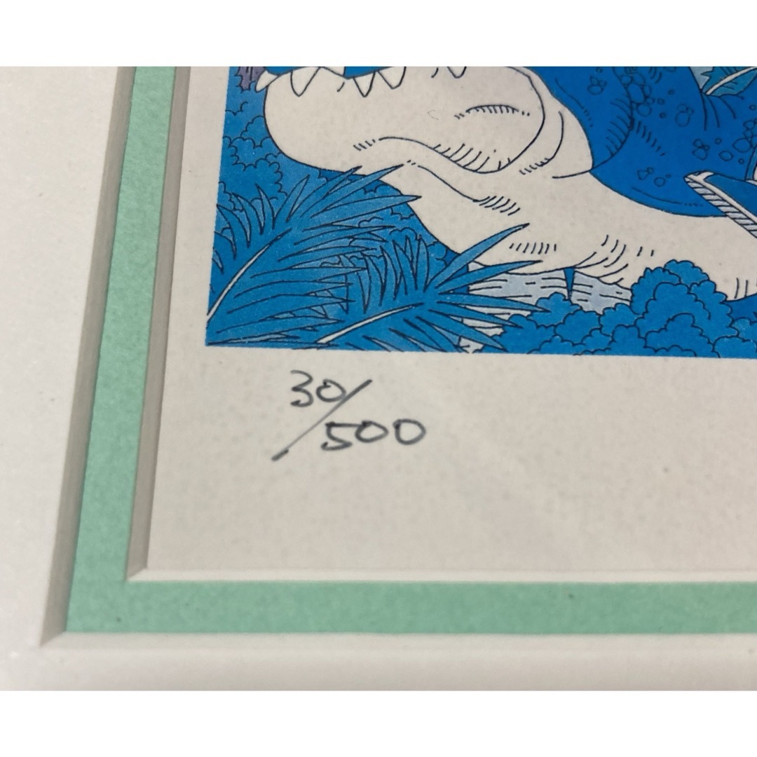 【限定品】ドラゴンボール 500枚限定複製原画 リトグラフ 少年ジャンプ25周年