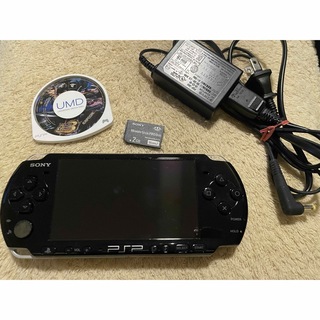 ソニー(SONY)のPSポータブル PSP3000 ピアノブラック(携帯用ゲームソフト)