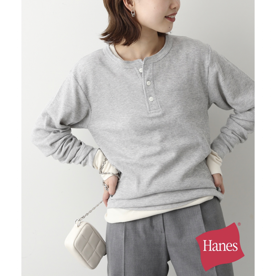 トップス【Hanes / ヘインズ】SLOBE別注WAFFLE 2PACKカットソー