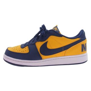 ナイキ(NIKE)のNIKE ナイキ スニーカー FJ4206-700 TERMINATOR LOW OG MICHIGAN ターミネーター ロー スニーカー ネイビー系 イエロー系【中古】(スニーカー)