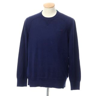 ディーゼル(DIESEL)の【中古】ディーゼル DIESEL コットンカシミヤ クルーネック プルオーバーニット ネイビー【サイズS】【メンズ】(ニット/セーター)