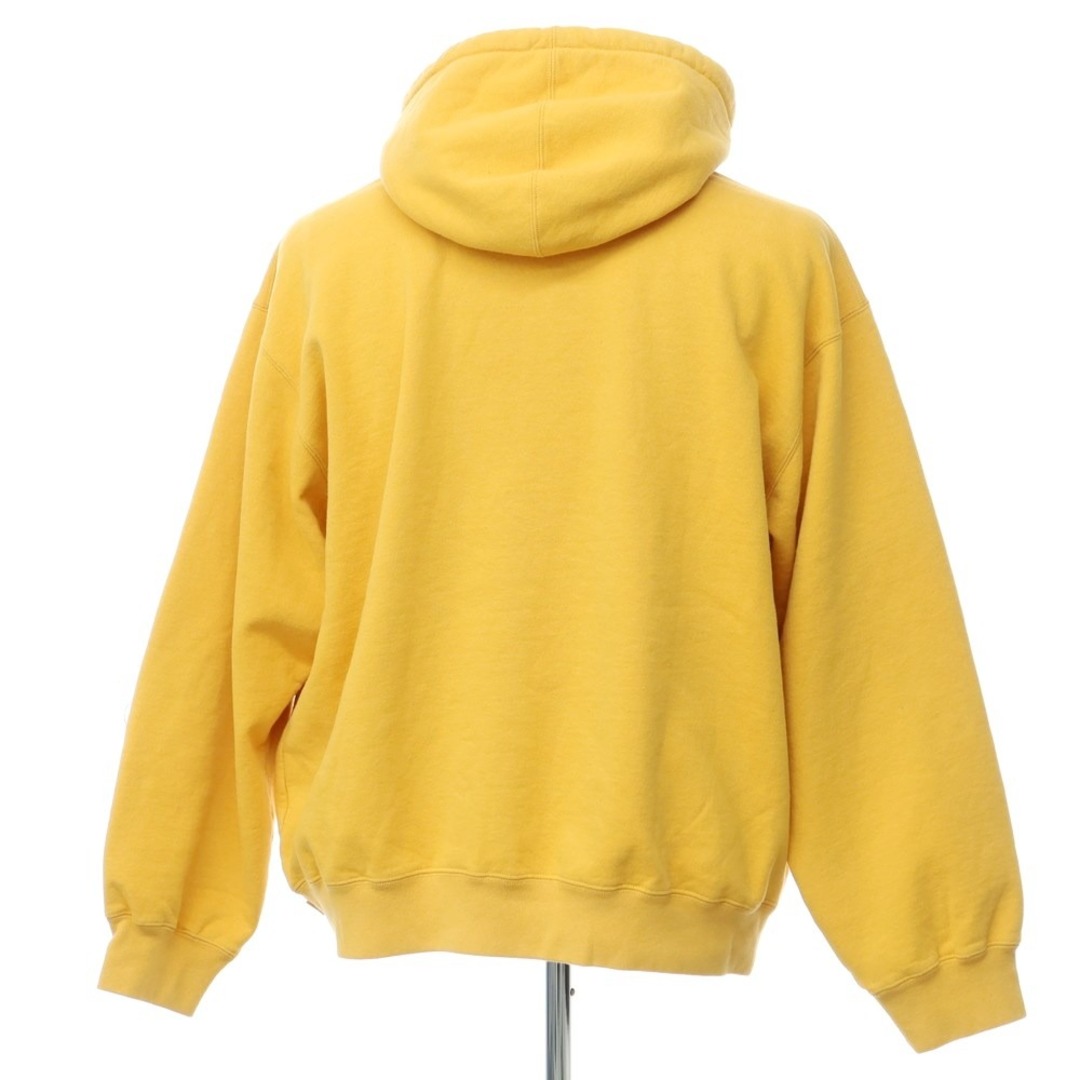 【中古】シュプリーム Supreme 2023年秋冬 Washed Panther Hooded Sweatshirt コットンポリエステル  プルオーバー パーカー オレンジイエロー【サイズXL】【メンズ】