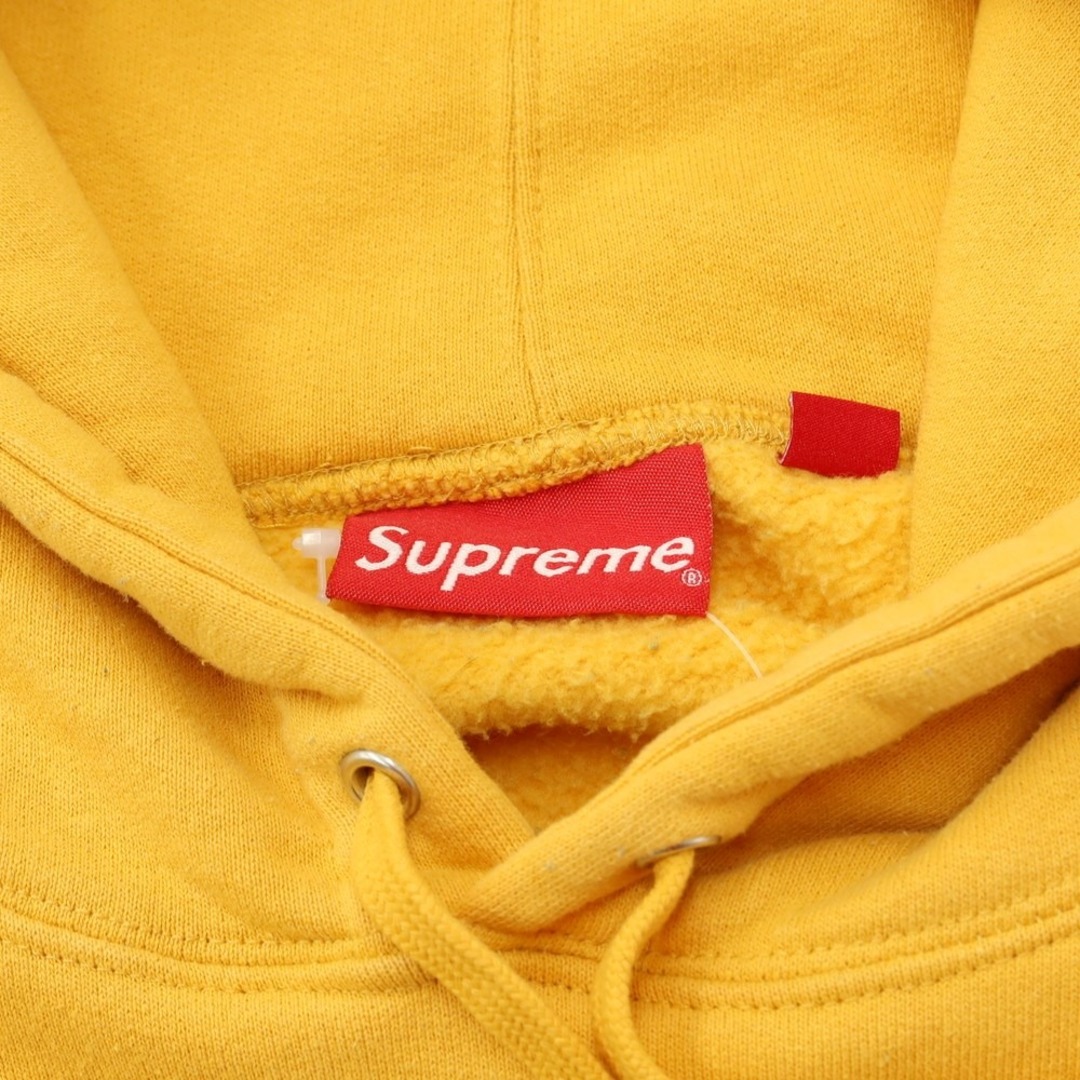 【中古】シュプリーム Supreme 2023年秋冬 Washed Panther Hooded Sweatshirt コットンポリエステル  プルオーバー パーカー オレンジイエロー【サイズXL】【メンズ】