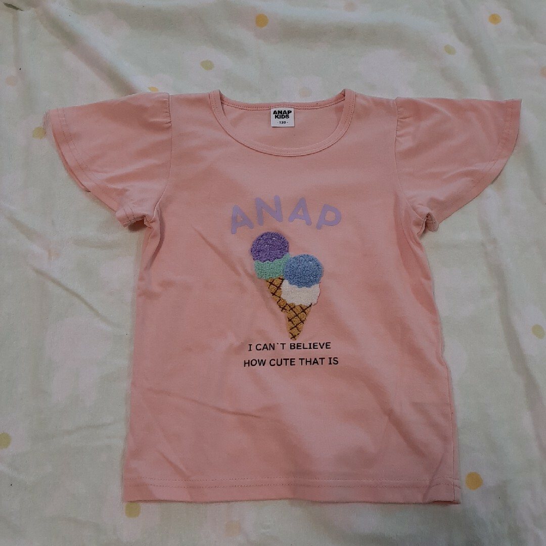 ANAP　キッズ キッズ/ベビー/マタニティのキッズ服女の子用(90cm~)(Tシャツ/カットソー)の商品写真