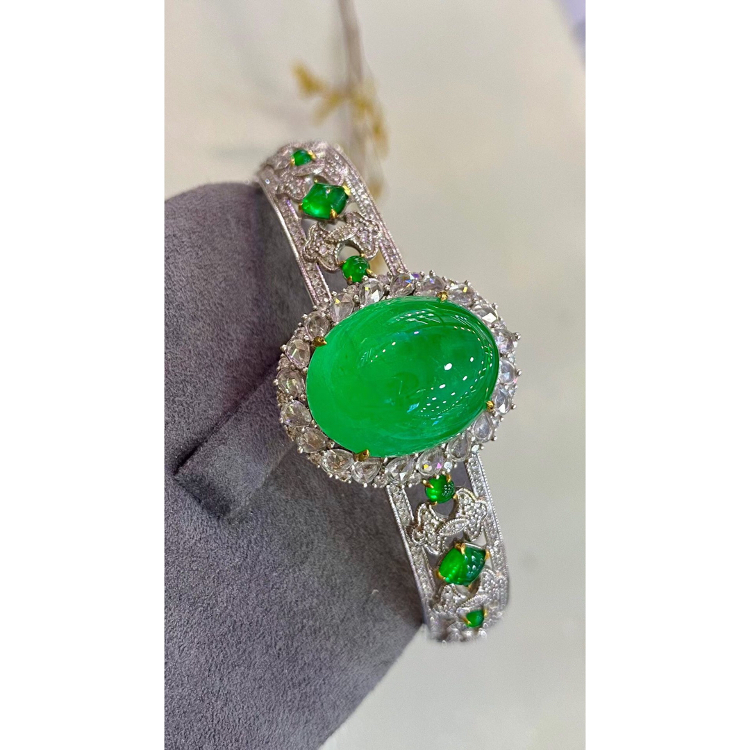 天然 エメラルド ダイヤ リング3Way 1.5ct k18 ¥