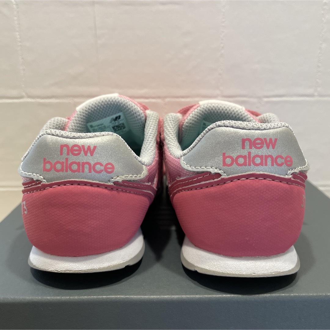 New Balance(ニューバランス)のニューバランス　373 15 センチ　スニーカー　ピンク　996 キッズ/ベビー/マタニティのキッズ靴/シューズ(15cm~)(スニーカー)の商品写真