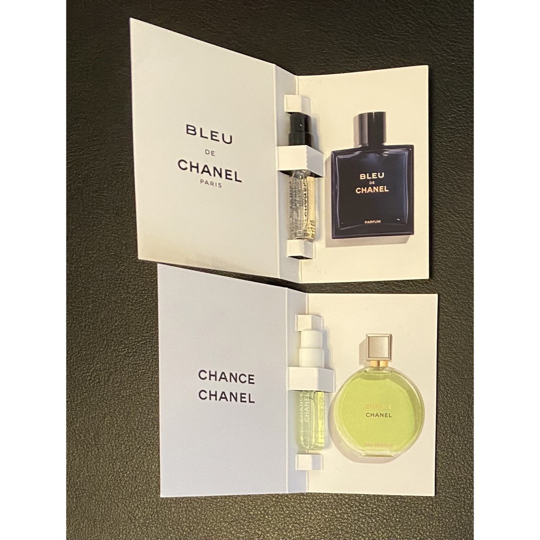 CHANEL 香水 サンプル オーフレッシュ チャンス ブルー ドゥ シャネル