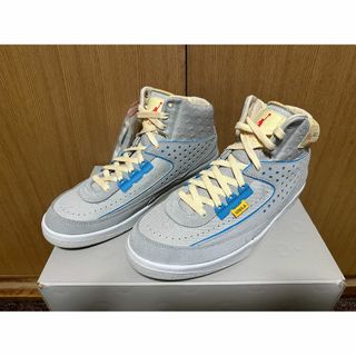 ジョーダン(Jordan Brand（NIKE）)のNike air Jordan 2 Union 27.5cm Grey Fog(スニーカー)