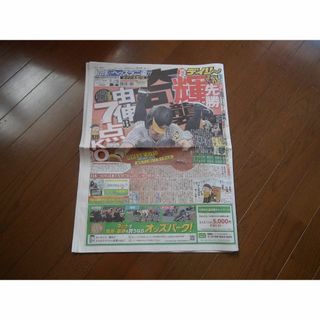 阪神VSオリックス戦 日本シリーズ1回戦 阪神勝利2023年10月28日 !。(印刷物)