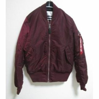 アルファインダストリーズ(ALPHA INDUSTRIES)のアルファ　ALPHA BLOOD CHIT　MA-1 フライトジャケット(フライトジャケット)