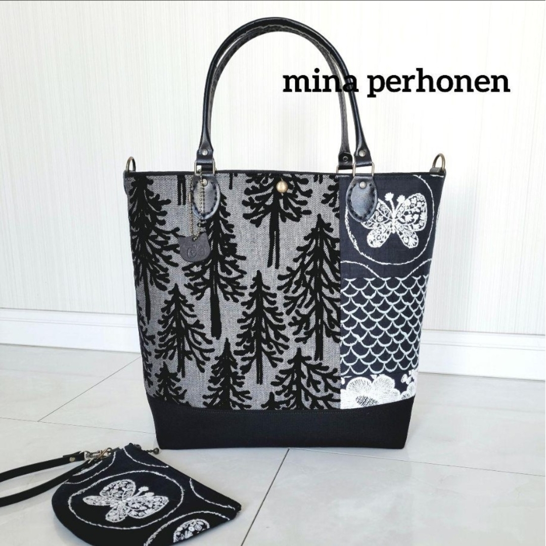 mina perhonen 2wayトートバッグ