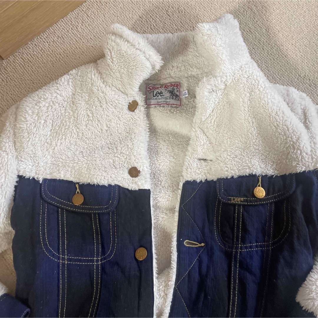 Lee(リー)の最終値下げ  Lee ボアジャケット キッズ/ベビー/マタニティのキッズ服男の子用(90cm~)(ジャケット/上着)の商品写真