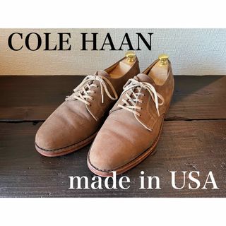 コールハーン(Cole Haan)の【USA製】コールハーン　ヌバック　ビジネスシューズ　革靴　アメリカ製(ドレス/ビジネス)