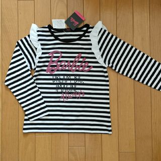 バービー(Barbie)の◆新品タグ付き◆Barbie　長袖Ｔシャツ　ボーダー　140　バービー　トップス(Tシャツ/カットソー)