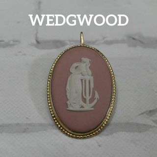 イギリス製＊WEDGEWOOD＊高級カメオブローチ