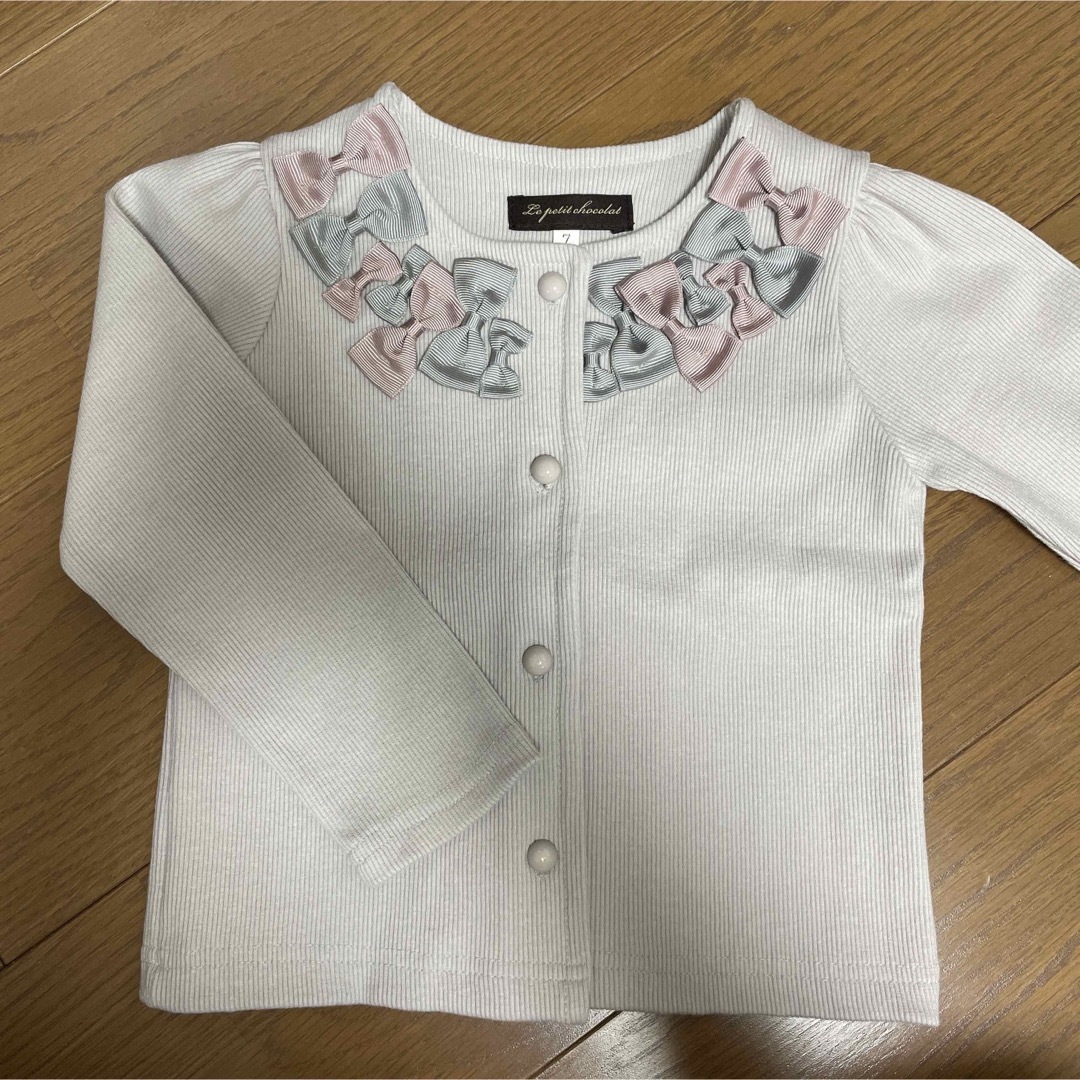 ワンピース  カーディガン セット  入学式 発表会  冠婚葬祭 キッズ/ベビー/マタニティのキッズ服女の子用(90cm~)(ワンピース)の商品写真