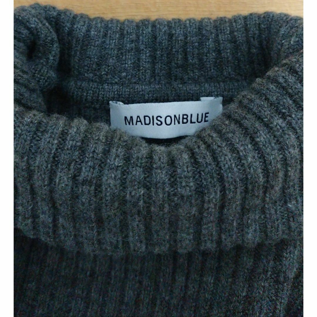 【期間限定お試し価格】 【MADISONBLUE】タートルネック - MADISONBLUE RIB WOOLの LAMB ニット/セーター