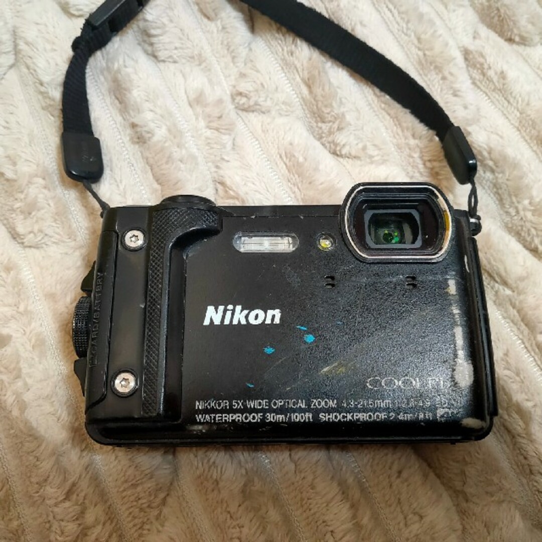 Nikon デジタルカメラ COOLPIX W W300 BLACKブラックカラー