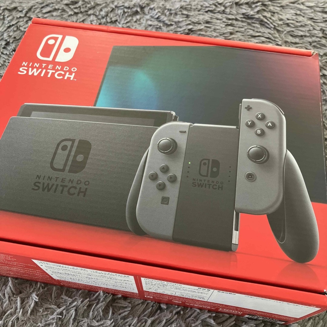 Nintendo switch ニンテンドースイッチ グレー