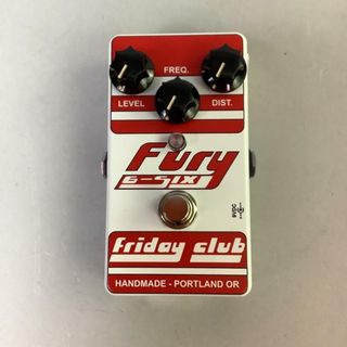 Friday Club Fury 6-Six 【中古】【USED】ギター用エフェクターディストーション【成田ボンベルタ店】(エフェクター)