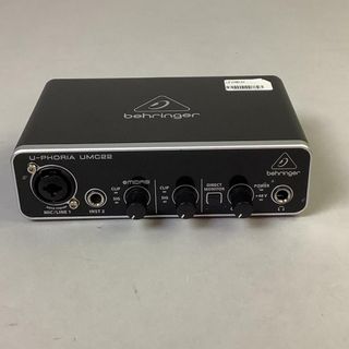 BEHRINGER(ベリンガー)/UMC22 【中古】【USED】オーディオ・インターフェースUSBタイプ【成田ボンベルタ店】(オーディオインターフェイス)