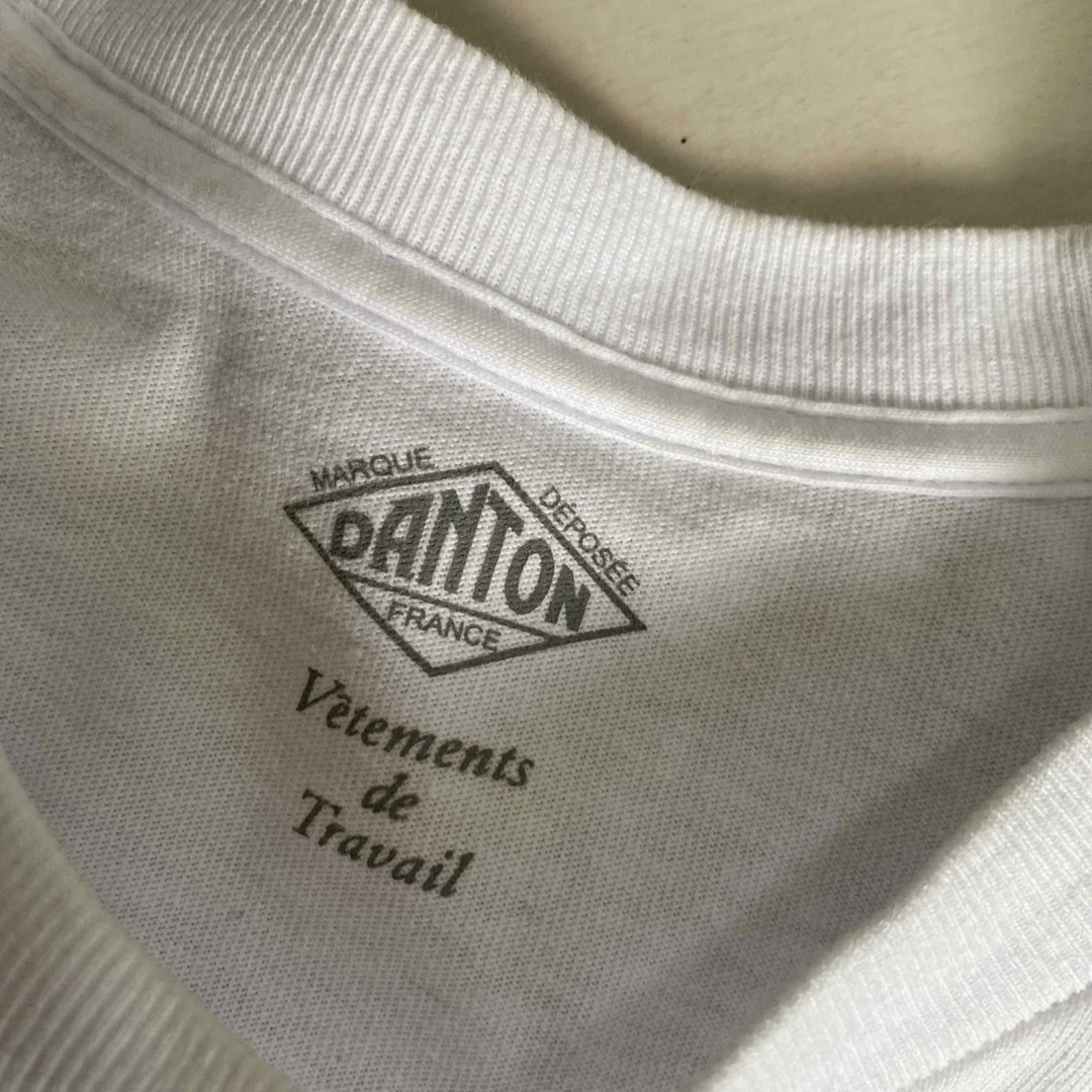 DANTON(ダントン)のダントン⭐️DANTON ロングTシャツ　白　40 メンズのトップス(Tシャツ/カットソー(七分/長袖))の商品写真