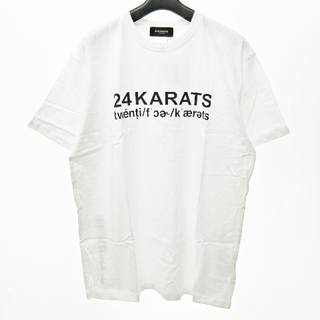 ♪▲【新品】24karats トゥエンテーフォーカラッツTシャツ 半袖S