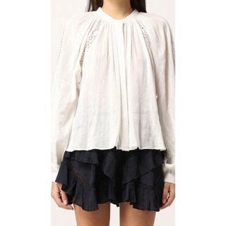 イザベルマラン コットンリネン長袖シャツ レディース 38