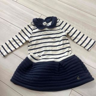 プチバトー(PETIT BATEAU)のプチバトー  ワンピース 12m 74cm(ワンピース)