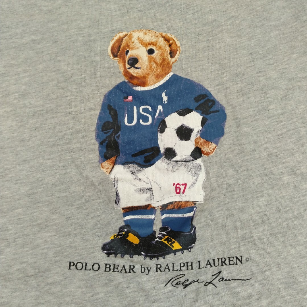 POLO RALPH LAUREN(ポロラルフローレン)のPOLO　ラルフローレンキッズ　POLOベア　Tシャツ　110 4T キッズ/ベビー/マタニティのキッズ服男の子用(90cm~)(Tシャツ/カットソー)の商品写真