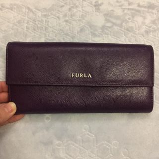 フルラ(Furla)のFURLA 長財布 パープル(財布)