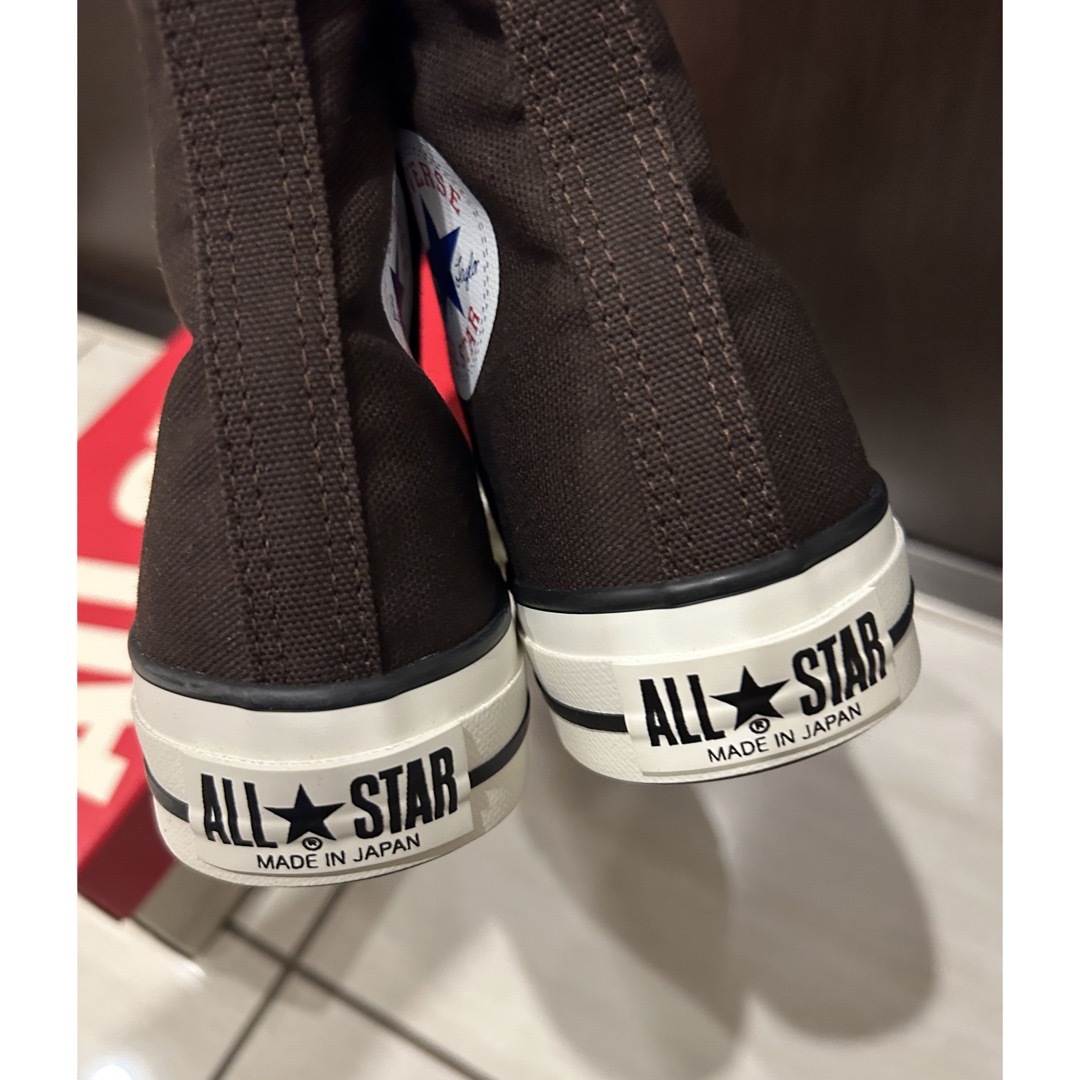 ALL STAR（CONVERSE）(オールスター)のコンバース　ハイカットオールスター　ブラウン26cm メンズの靴/シューズ(スニーカー)の商品写真