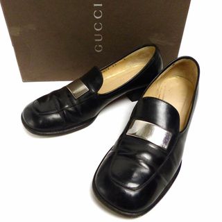 グッチ(Gucci)のイタリア製 GUCCI / グッチ レザー ローファー　35C(22cm相当)(ローファー/革靴)