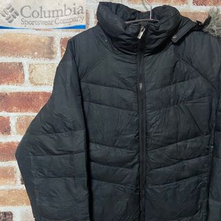 コロンビア(Columbia)のM158 Columbia ダウンジャケット 古着 ジャケット ファー付き(ダウンジャケット)