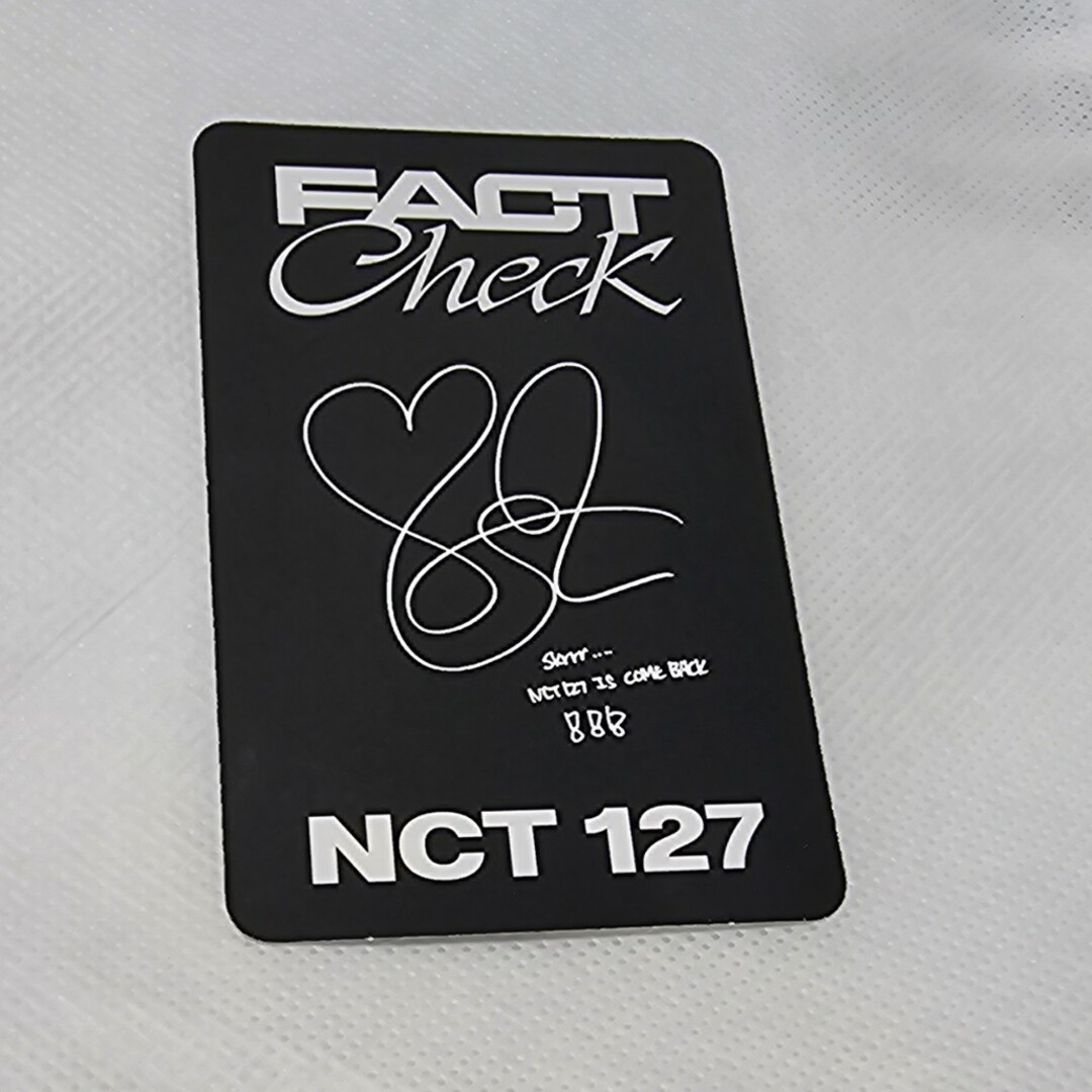 NCT127 - NCT127 FACT Check 不可思議 target盤トレカの通販 by 10 NCT127 - NCT127 FACT Check 不可思議 target盤トレカの通販 by 10