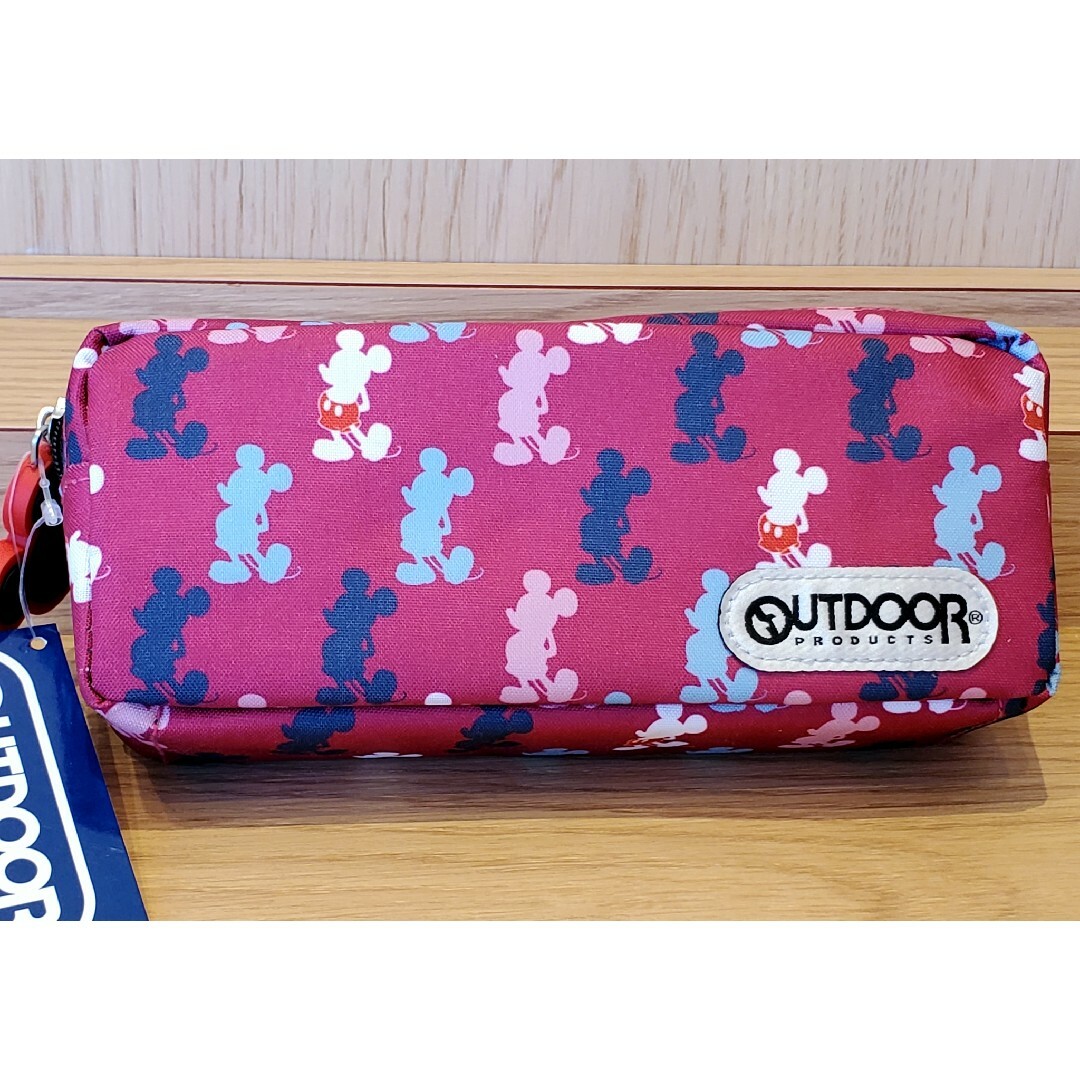 OUTDOOR PRODUCTS(アウトドアプロダクツ)の【新品】ペンケースOUTDOOR×Mickey ペンケース#Disney インテリア/住まい/日用品の文房具(ペンケース/筆箱)の商品写真