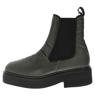 マルニ(Marni)のMARNI マルニ Padded Chelsea Boots パデット チェルシー ブーツ カーキ TCMR004403(ブーツ)