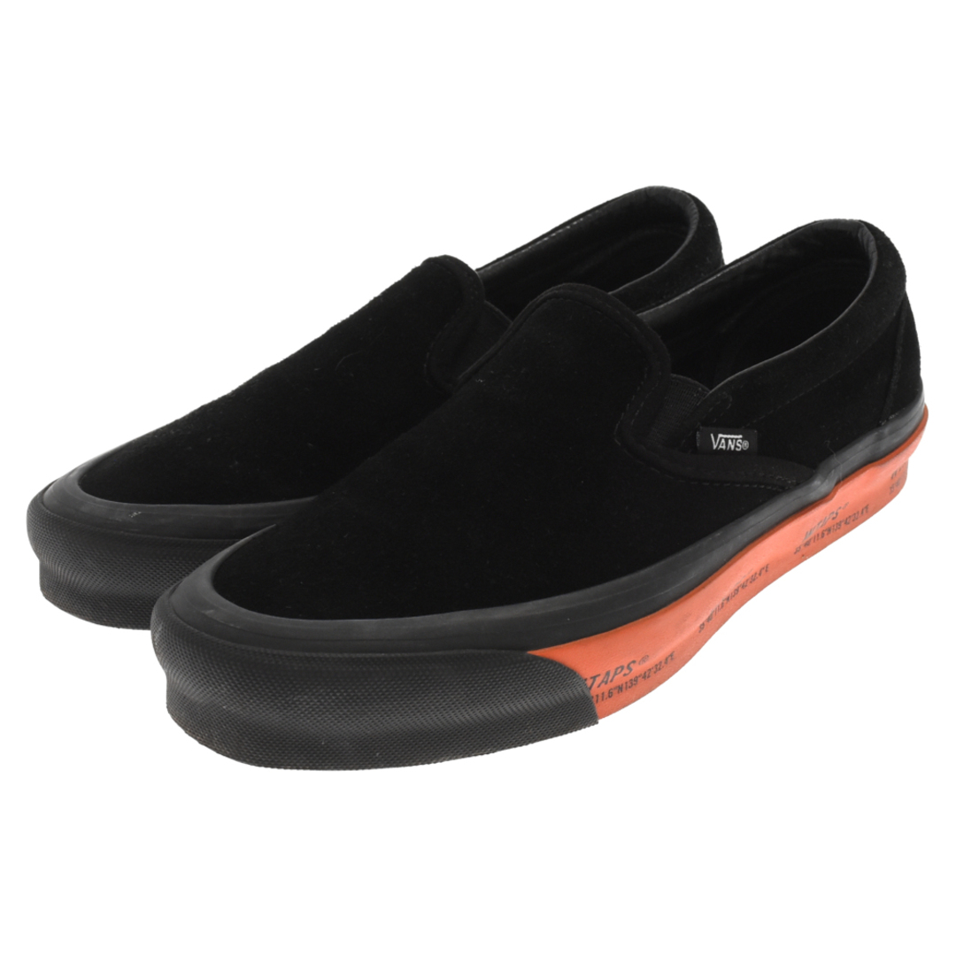 VANS ヴァンズ VAULT OG CLASSIC SLIP-ON クラシックスリッポン ローカットスニーカーシューズ ブラック US7  VN0A45JK20E