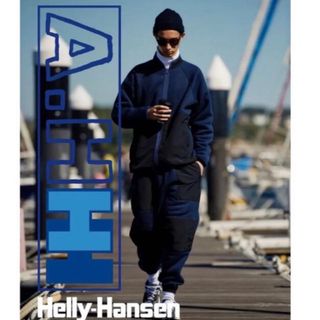 【匿名配送】ah.h×hellyhansen フリースブルゾン